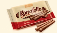 Вафельные трубочки Konafetto з начинкою крем-какао 156г
