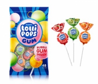 Карамель Lollipops GUM Фруктовий мікс 0.92 кг